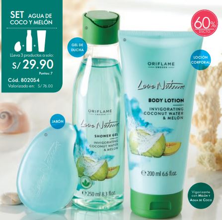 Shower Gel Body Lotion / Gel para la Ducha y Crema para el cuerpo  S./29.90